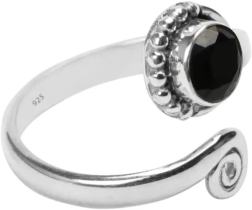 Vista 43 de Anillo de dedo del pie de piedra preciosa de plata de ley 925, joyería para el cuerpo, anillo de dedo del pie de la mano de la mano de la piedra