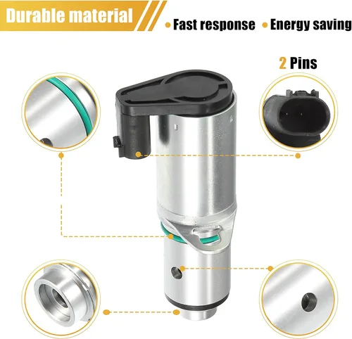Vista 6 de X AUTOHAUX 36002687 Electroválvula variable VVT para Volvo S60 2.5l 2011-2016 para Volvo XC60 2.5l 2015-2016 Válvula de control de aceite del árbol