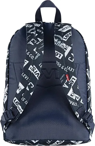 Vista 2 de Levi's Mochila de murciélago para niños, descontinuada, azulblanco, talla única, AzulBlanco, talla única