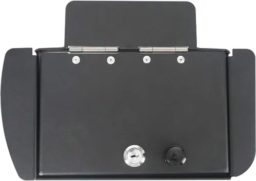 Vista 5 de Hooke Road Tacoma - Caja de seguridad para consola central, almacenamiento adicional, compatible con camioneta Toyota Tacoma 05-15 de 2ª