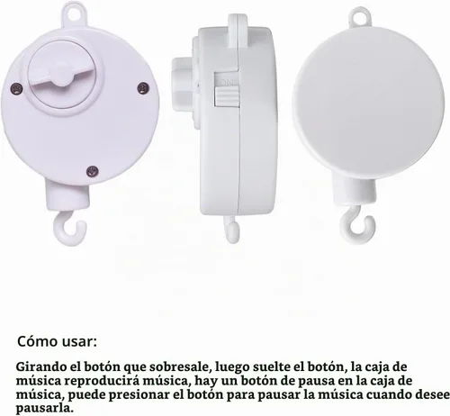 Vista 4 de Soporte móvil de campana de cama para cuna de bebé de 34
