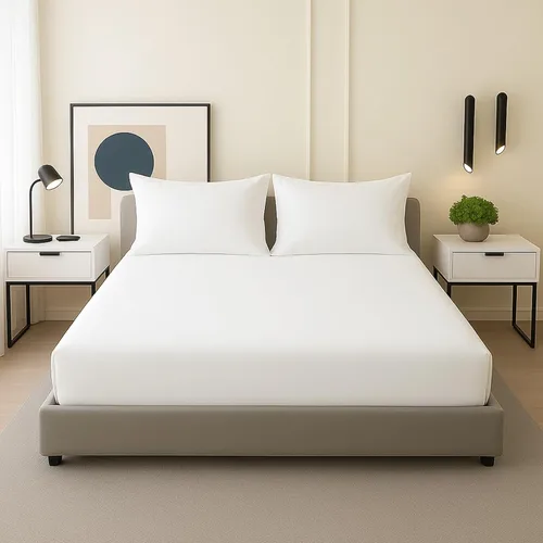 Vista 8 de Juego de sábanas tamaño individual, 100% microfibra suave, 3 piezas con sábana bajera y fundas de almohada, bolsillo profundo para colchones