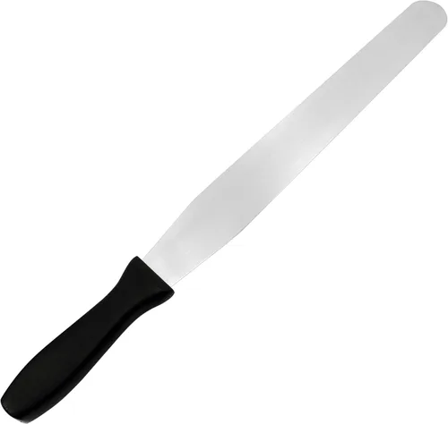 Vista 9 de Fat Daddio's SPAT-CS - Espátula para galletas en ángulo de acero inoxidable, 2.5 pulgadas