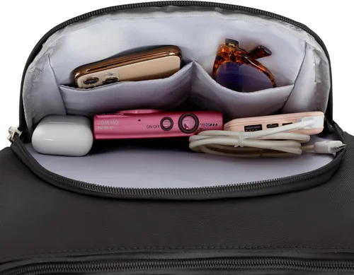 Vista 10 de Travelon - Bolso antirrobo clásico tipo bandolera con asa superior Negro