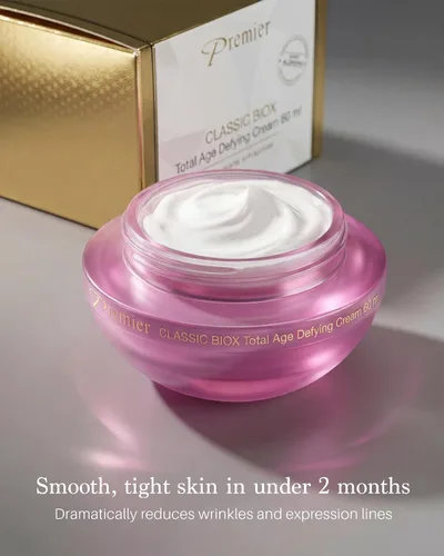 Vista 2 de Premier Dead Sea BIOX - Crema antiedad que desafía la edad, hidratante facial, crema facial antienvejecimiento, crema intensiva antiarrugas