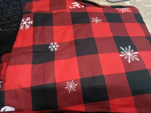 Vista 6 de KASAAS Pijamas de Navidad para la familia, conjuntos a juego para mujeres y hombres, divertidos trajes de descanso de Navidad para parejas