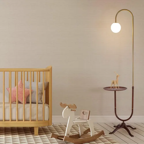 Vista 2 de OUKANING Lámpara de pie de decoración industrial con lámpara de escritorio rústica de metal ajustable, lámpara de libro para sala de estar