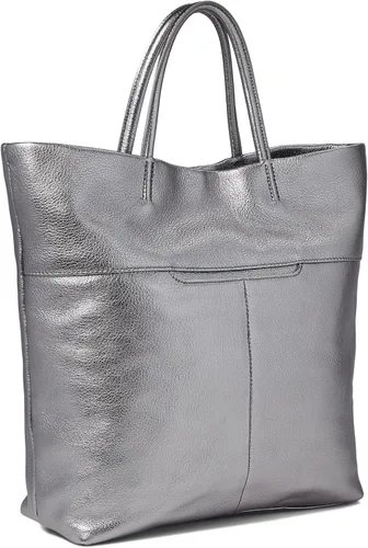 Vista 2 de HOBO Tripp Bolso bandolera para mujer construcción de cuero de primera calidad con cierre magnético espacioso y hermoso color antracita talla única