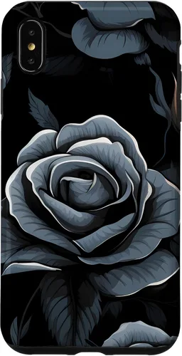 Vista 11 de Black Rose Floral Flower Case for iPhone 16