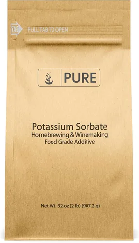 Vista 8 de Ingredientes originales puros, polvo de sorbato de potasio, 1 libra