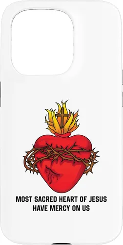 Vista 14 de iPhone 16 Most Sacred Heart of Jesus Design Case