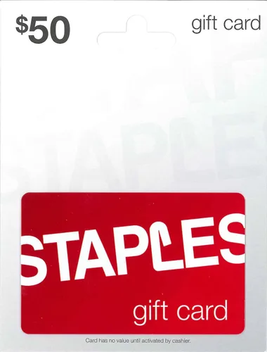 Vista 3 de Staples Tarjeta de regalo$100