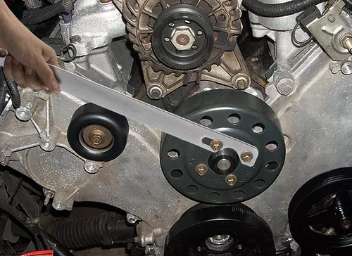 Vista 7 de Llave de tuerca de embrague de ventilador automotriz de 1.260 in y herramienta de soporte de bomba de agua para BMW Ford
