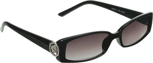 Vista 12 de proSPORT Lentes de sol de lectura con lentes completos, lentes tintados, para mujer, con emblema de medusa, emblema de medusa, color dorado