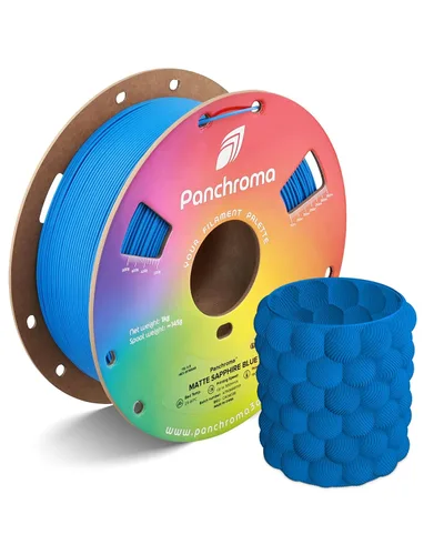 Vista 22 de Polymaker Panchroma - Filamento PLA mate de 0.07 in, 2.2 lbs, madera de Madera mate de doble degradado