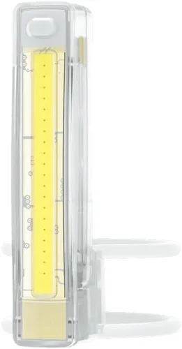 Vista 9 de Knog Plus - Luz delantera para bicicleta, luz LED COB para bicicleta, soportes para faros delanteros en manillares, horquillas delanteras, casco