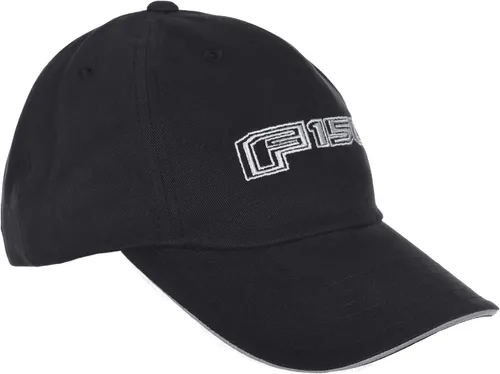 Vista 2 de Gorra F150 ajustable de tela negra sólida para hombre