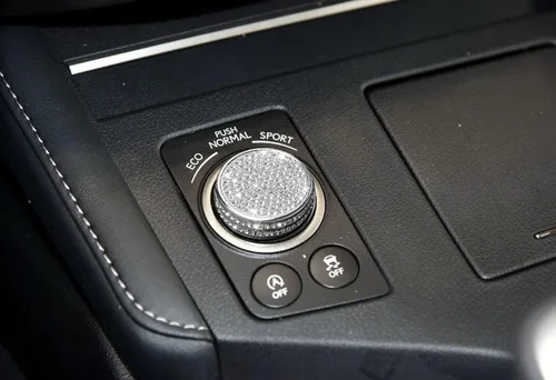 Vista 4 de Conjunto de calcomanías para perillas de modo de conducción, velocidad ECO, normal y deporte Compatible con Lexus ES: 2014-2018, GS: 2014-2020