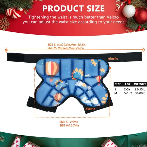 Vista 2 de Kids Butt Pad for Skating Ski Snowboarding Roller Skate