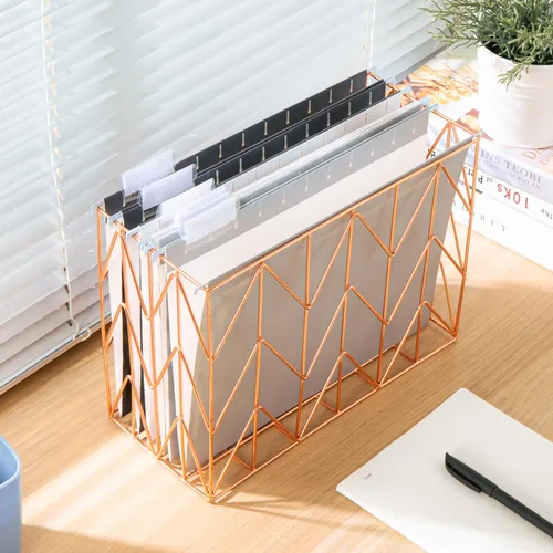 Vista 6 de Y YOMA Paquete de 6 Carpetas Colgantes con Degradado Tamaño Carta Carpetas Colgantes Decorativas Bonita Carpeta Organizadora para Gabinete