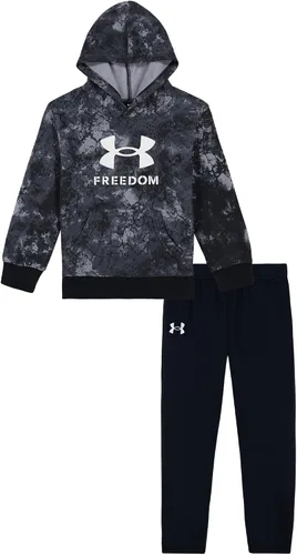 Vista 44 de Under Armour boys Hoodie Set, pants & Hoodie, Lightweight & Relaxed Fit