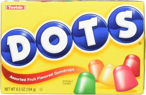 Vista 3 de Dots Caramelos surtidos de gominolas de frutas, 6.5 onzas