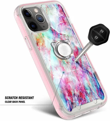 Vista 5 de NGB Supremacy Funda 3 en 1 para iPhone 11 Pro Max, protección de cuerpo completo con protector de pantalla integrado, protector de lente de cámara