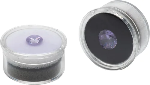 Vista 4 de Caja de exhibición pequeña y suelta de 15 piezas, con tapa transparente para gemas, diamante