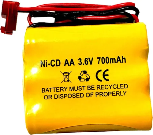 Vista 3 de Paquete de 10 BGN800-3DWP-41REC LPX70RWH NNYXSB NIC0553 ANIC0553 41B020AD13301 BNP3700B 3.6v 700mah Ni-Cd Reemplazo de batería BNP3700B S/L 026-148