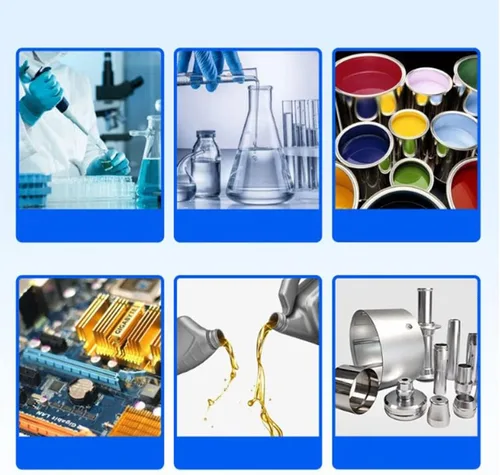 Vista 9 de Othmro 2 botellas cilíndricas de reactivo químico de laboratorio de plástico de 67.6 fl oz/67.64 onzas, botella de reactivo de laboratorio de boca