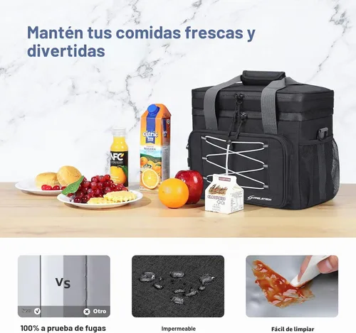 Vista 6 de Maelstrom 24/30/60 Can Soft Cooler Bag, Double Deck Portable Ice Chest