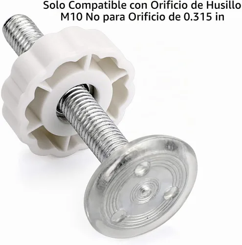 Vista 6 de OwnMy Adaptadores de puerta M10 4PCS Accesorios de adaptadores de varilla 10mm/0.39" Pressure Gate Replacement Parts, Gate Replacement Tension