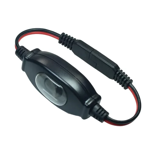 Vista 2 de FILSHU - Cable de extensión SAE 16 AWG, arnés de cables 12V-24V CC con interruptor de encendido/apagado, cable de acción rápida