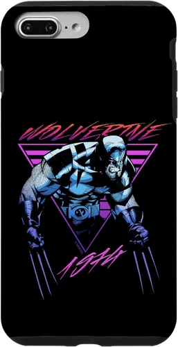 Vista 12 de Marvel X-Men Wolverine 1974 - Carcasa de neón para iPhone 17