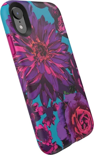 Vista 2 de Speck Productos Funda compatible con Apple iPhone XR, Presidio Stay Clear Case, transparente/transparente (119390-5085)