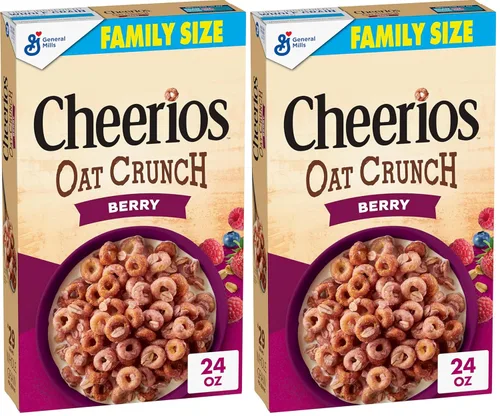 Vista 19 de Cheerios Cereal de desayuno sin gluten de avena integral, bolsa de 2.2 onzas (paquete de 5)