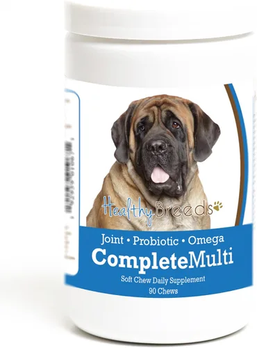 Vista 208 de Healthy Breeds Affenpinscher todo en uno multivitamínico suave masticable 60