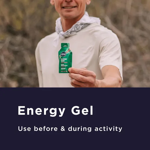 Vista 5 de GU Energy, Geles energéticos originales, mezclados sin cafeína (paquete de 48)
