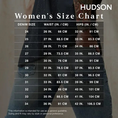 Vista 4 de HUDSON Krista Super Skinny para mujer