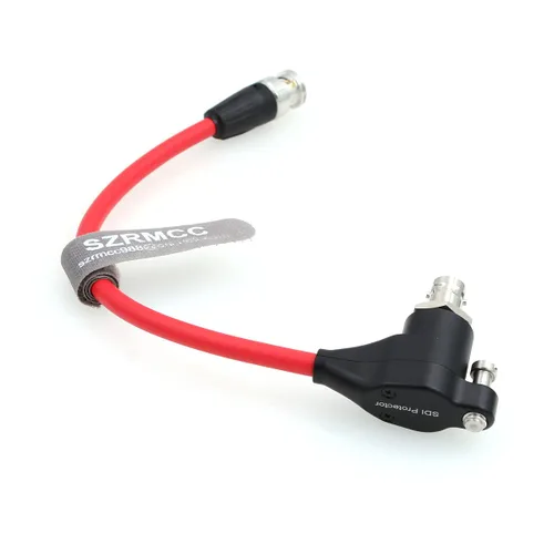 Vista 4 de SZRMCC Cable protector SDI 12G 6G HD SDI BNC protector de circuito de sobretensión de sobretensión, cable de video para Komodo ARRI Alexa Sony