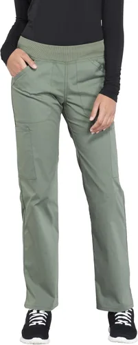 Vista 22 de Pantalones quirúrgicos Workwear Professionals para mujer, pantalón cargo sin cierre, elástico suave, WW170 Negro