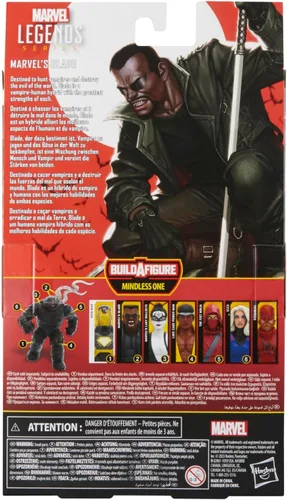 Vista 3 de Hasbro Marvel Legends Series Blade, figuras de acción coleccionables de cómics de 15.2 cm de Caballeros, figuras de acción de Legends