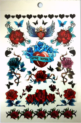 Vista 5 de 280 tatuajes temporales, estilo M1 de Tapp Collections™