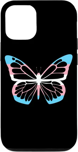 Vista 25 de Funda para iPhone 13 Pro Max Transgénero Mariposa Igualdad Transexual Bandera Trans Pride
