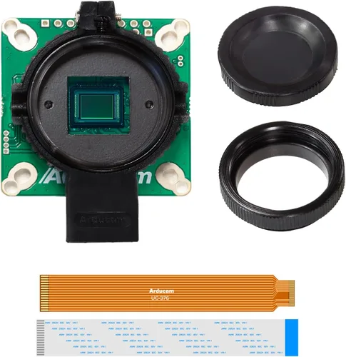 Vista 8 de UCTRONICS Arducam para cámara Raspberry Pi HQ, 12.3MP IMX477 módulo de cámara para Raspberry Pi5/4B/3B+/Zero