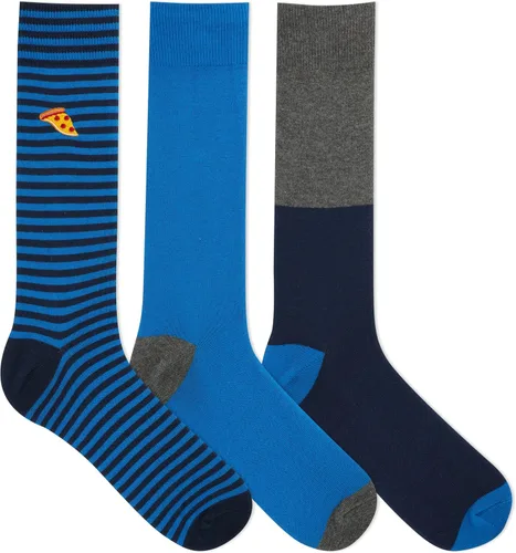 Vista 2 de Hot Sox Men's Fun Conversation Starter Crew Socks-3 Pair Pack-Cool Funny Pop Culture Gifts