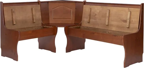 Vista 28 de Linon Rincón de cocina Chelsea Walnut Nuez