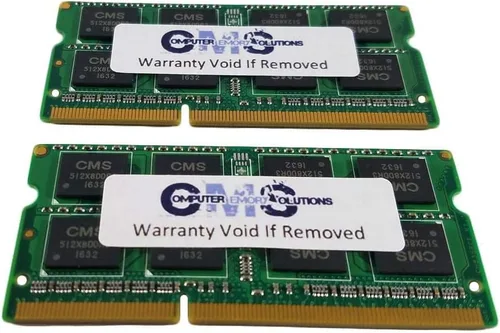 Vista 2 de CMS 8GB (2X4GB) DDR3 8500 1066MHZ No ECC SODIMM Memoria RAM Actualización Compatible con Dell® Latitude E6410, E6410 Atg Notebook - A35