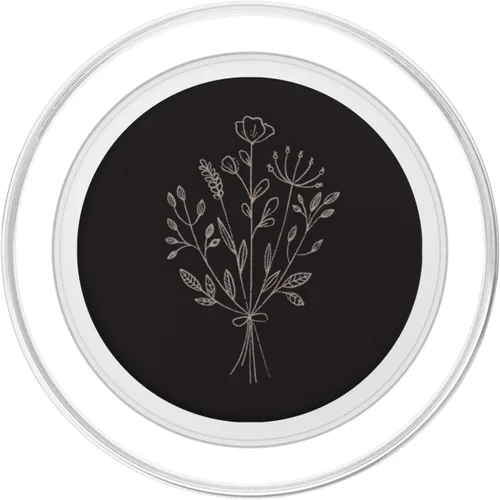 Vista 2 de Taupe - Diseño floral de flores silvestres PopSockets MagSafe PopGrip para iPhone