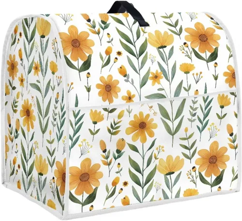 Vista 43 de Funda para mezclador de cocina de pata de perro bohemio compatible con ayuda de cocina de 4.5 a 5 cuartos de galón, batidora de pie Hamilton